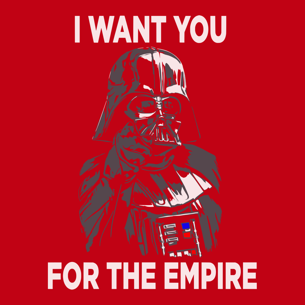 I Want You For The Empire T-Shirt RED