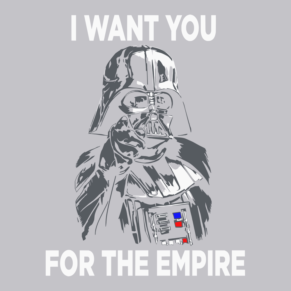 I Want You For The Empire T-Shirt SILVER