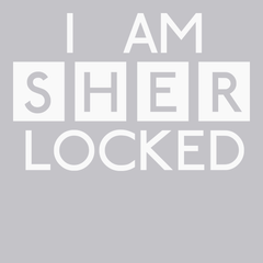 I am Sher Locked T-Shirt SILVER