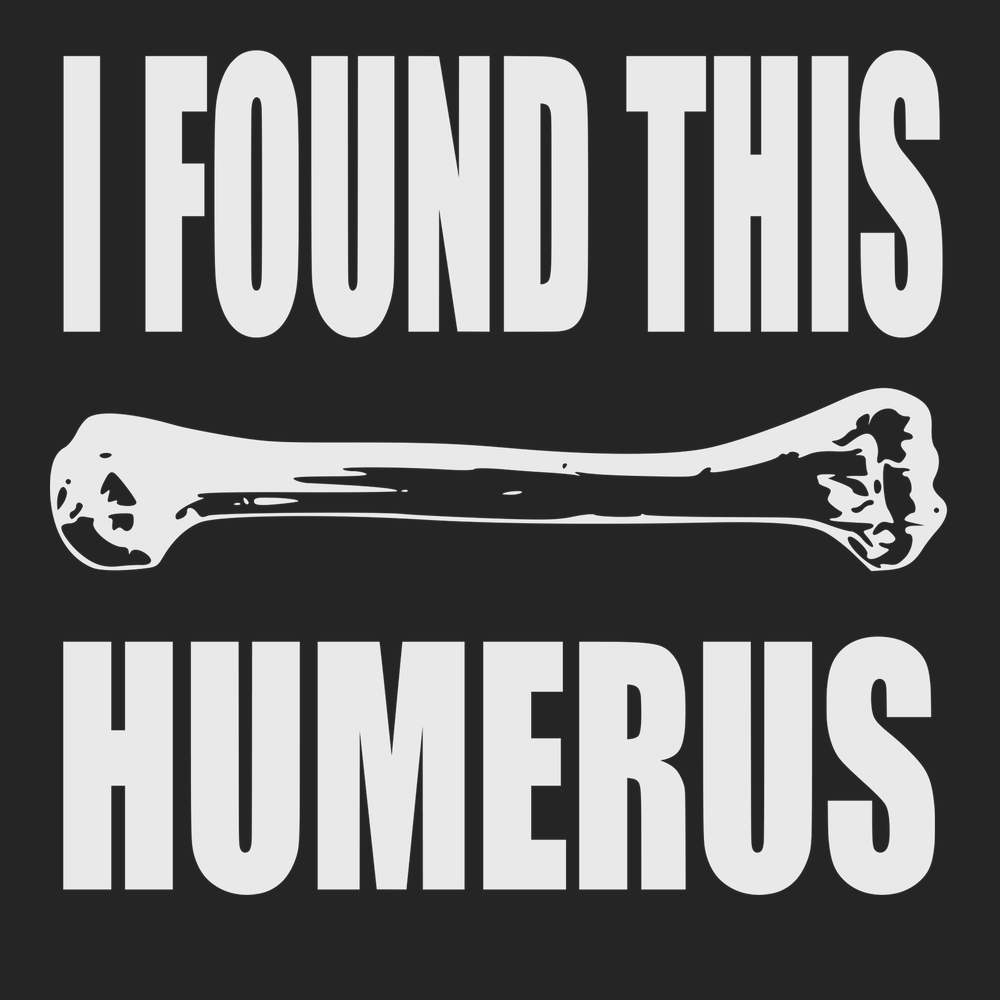 I found This Humerus T-Shirt BLACK