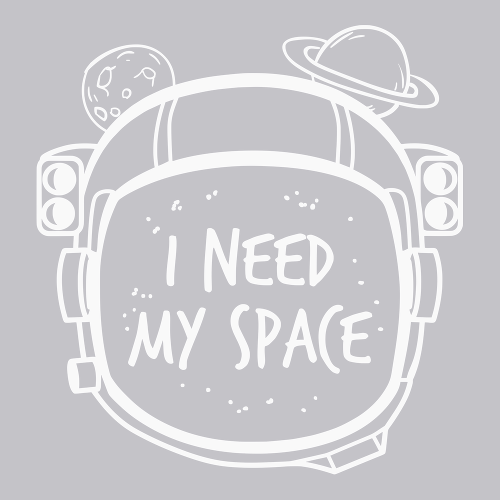 I need My Space T-Shirt SILVER