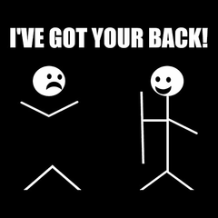 I've Got Your Back T-Shirt - Textual Tees