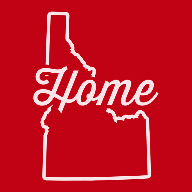 Idaho Home T-Shirt RED