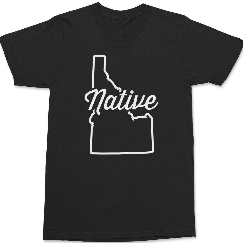 Idaho Native T-Shirt BLACK
