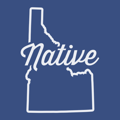 Idaho Native T-Shirt BLUE