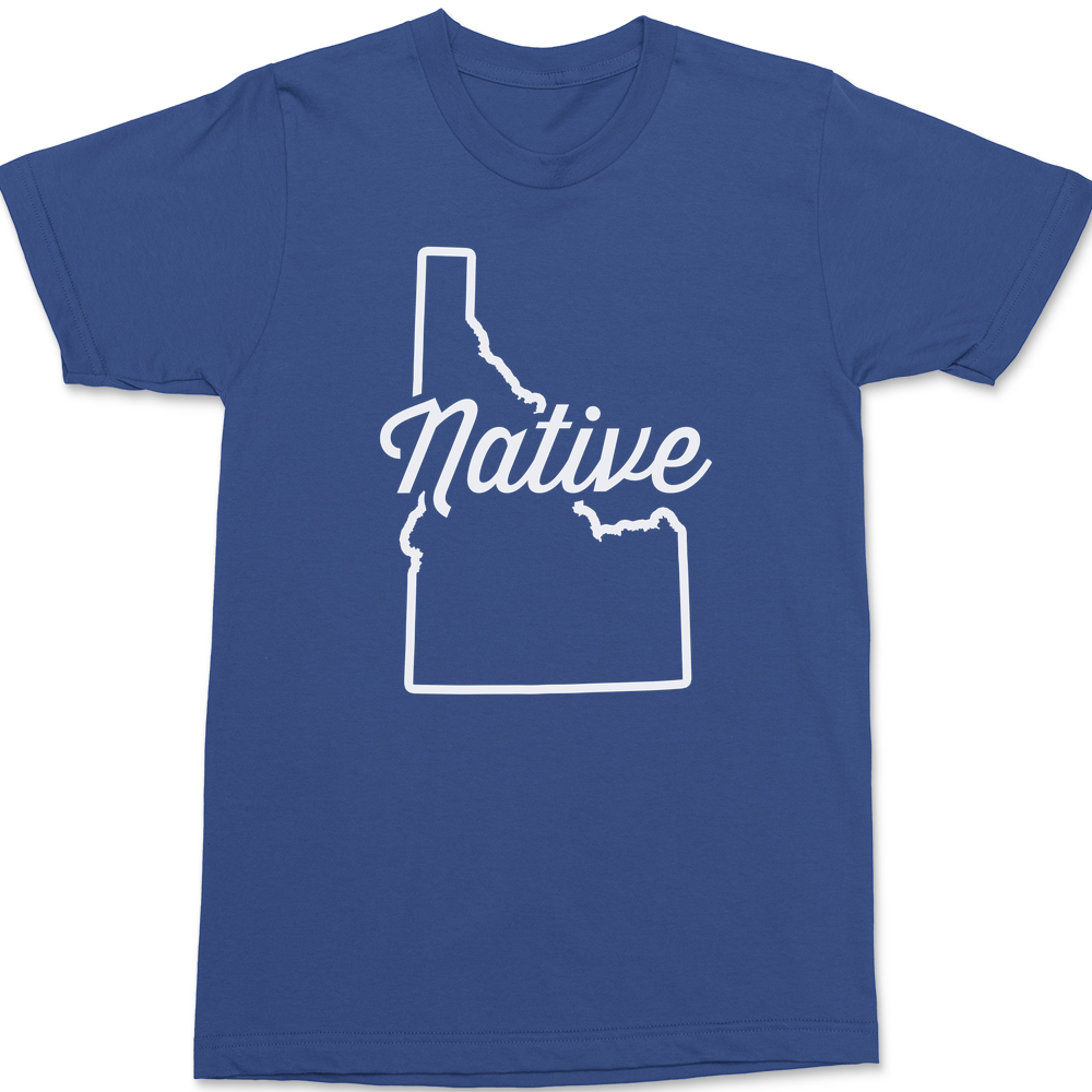 Idaho Native T-Shirt BLUE