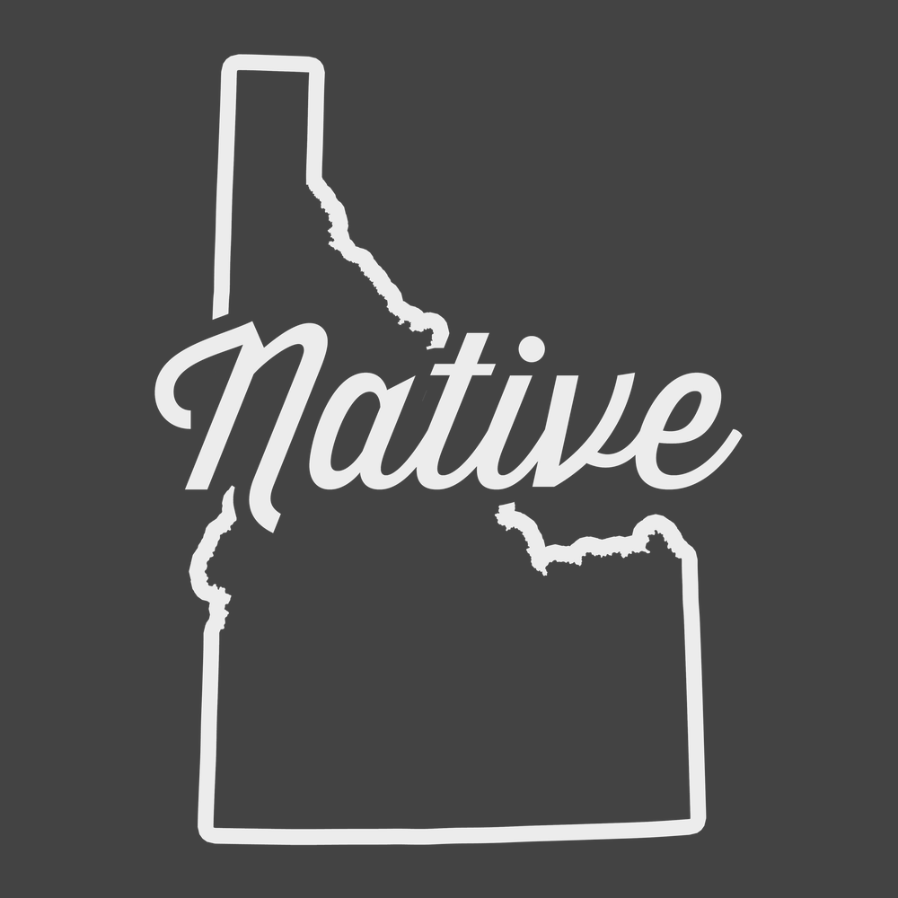 Idaho Native T-Shirt CHARCOAL