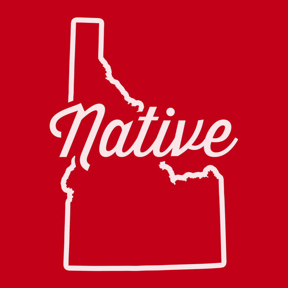 Idaho Native T-Shirt RED