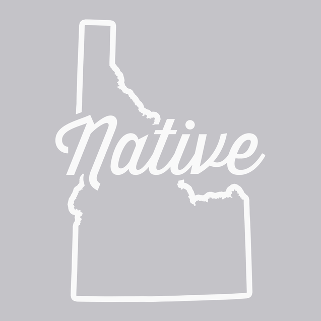 Idaho Native T-Shirt SILVER