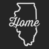 Illinois Home T-Shirt BLACK