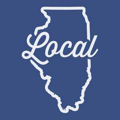 Illinois Local T-Shirt BLUE