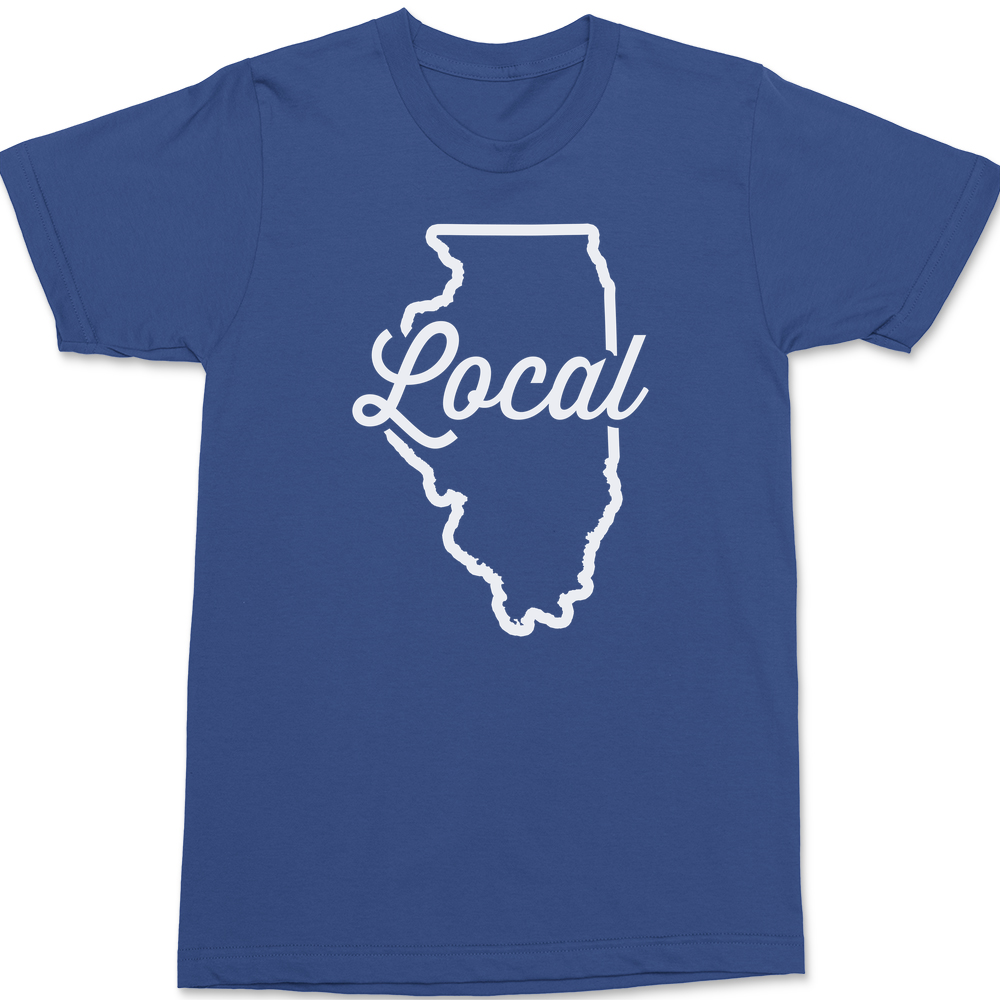 Illinois Local T-Shirt BLUE