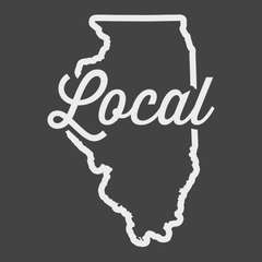 Illinois Local T-Shirt CHARCOAL