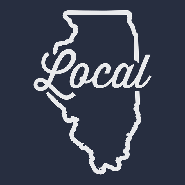 Illinois Local T-Shirt NAVY