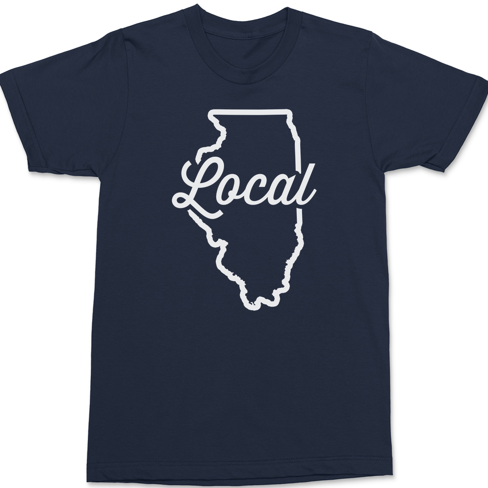 Illinois Local T-Shirt NAVY