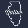 Illinois Native T-Shirt NAVY