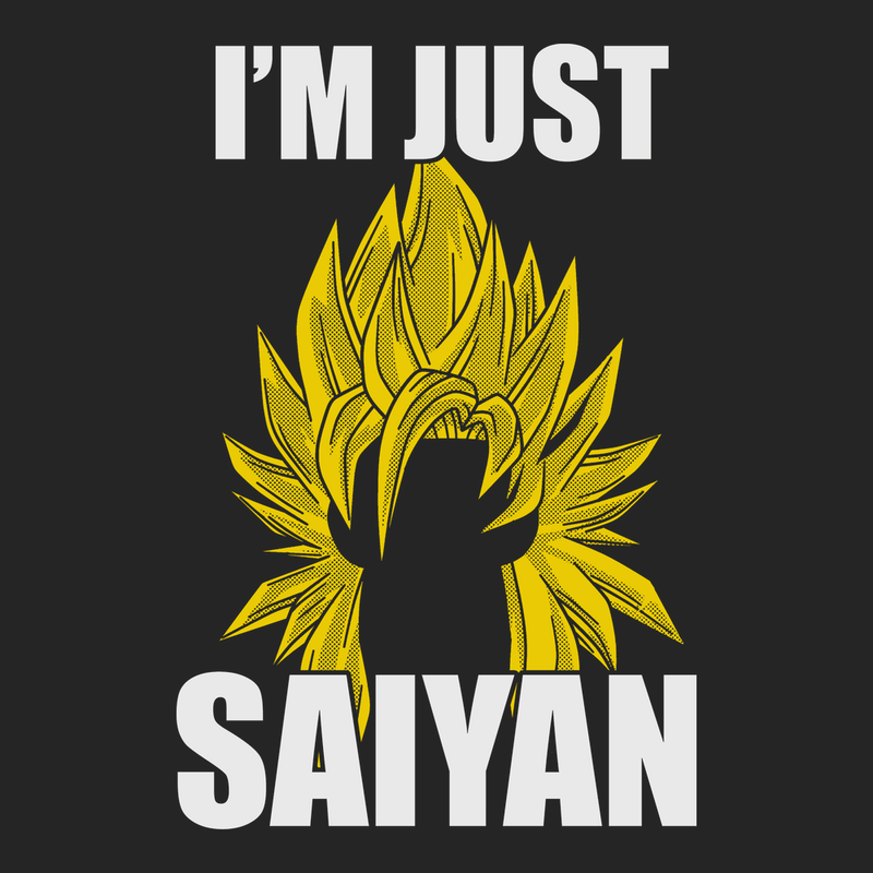 Im Just Saiyin T-Shirt BLACK