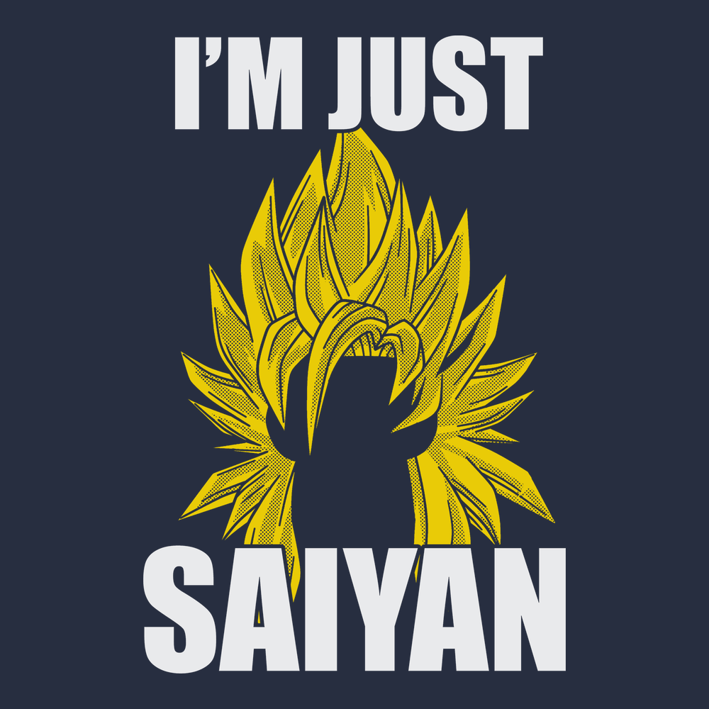 Im Just Saiyin T-Shirt NAVY