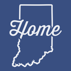 Indiana Home T-Shirt BLUE