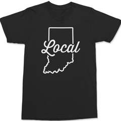 Indiana Local T-Shirt BLACK