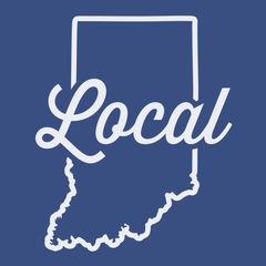 Indiana Local T-Shirt BLUE