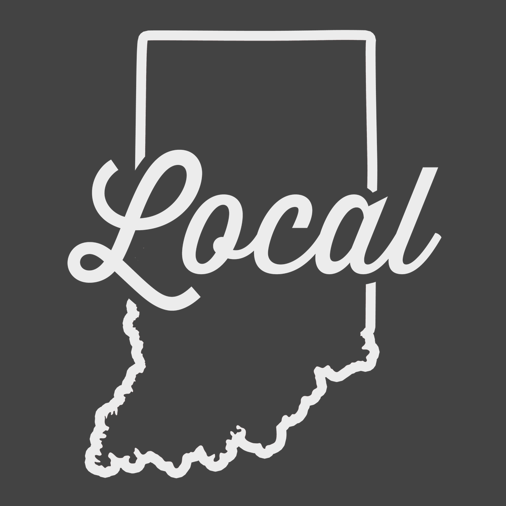 Indiana Local T-Shirt CHARCOAL