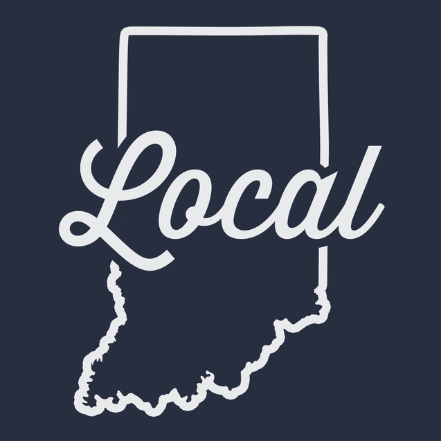 Indiana Local T-Shirt NAVY