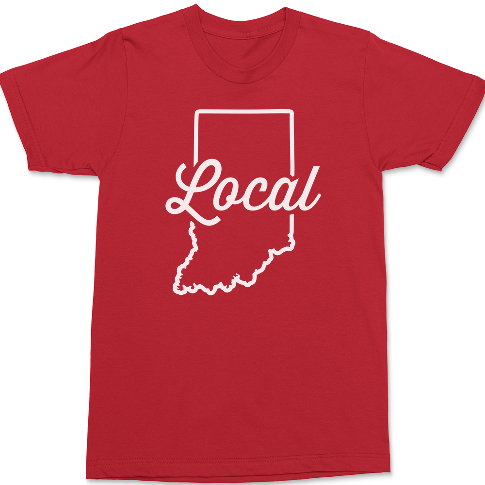 Indiana Local T-Shirt RED