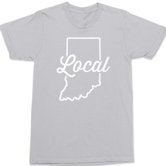 Indiana Local T-Shirt SILVER