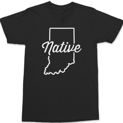 Indiana Native T-Shirt BLACK