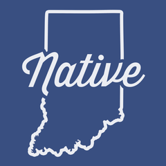 Indiana Native T-Shirt BLUE
