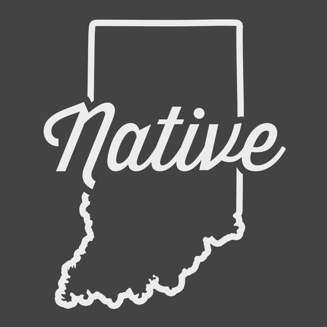 Indiana Native T-Shirt CHARCOAL