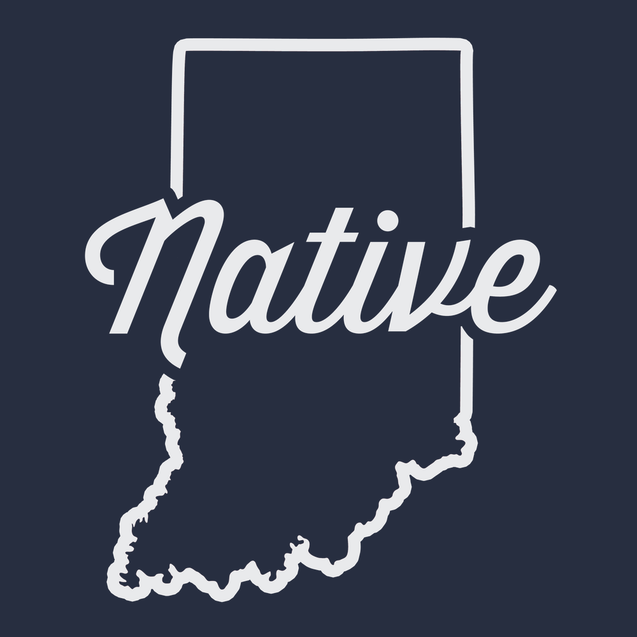 Indiana Native T-Shirt NAVY