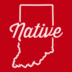 Indiana Native T-Shirt RED