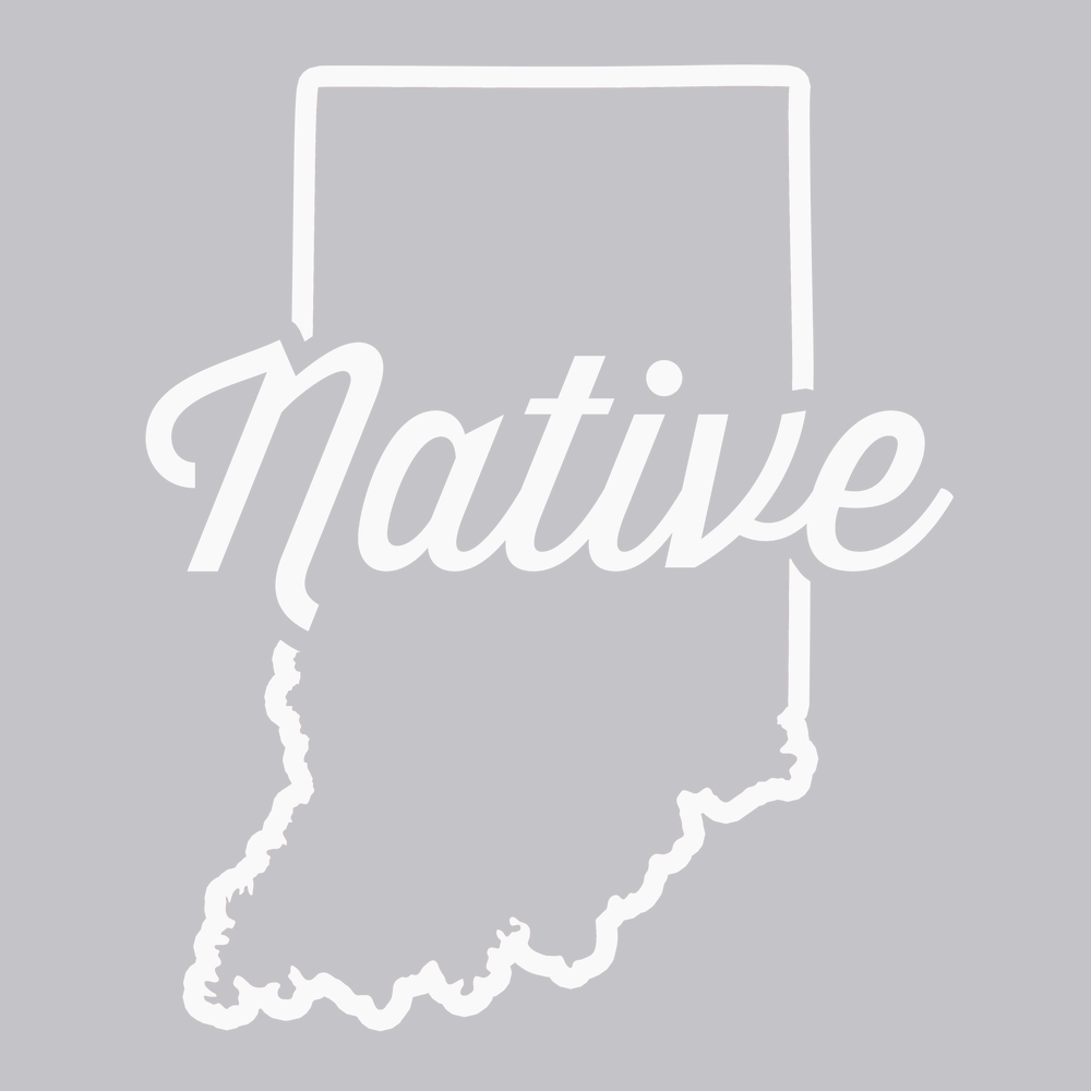 Indiana Native T-Shirt SILVER