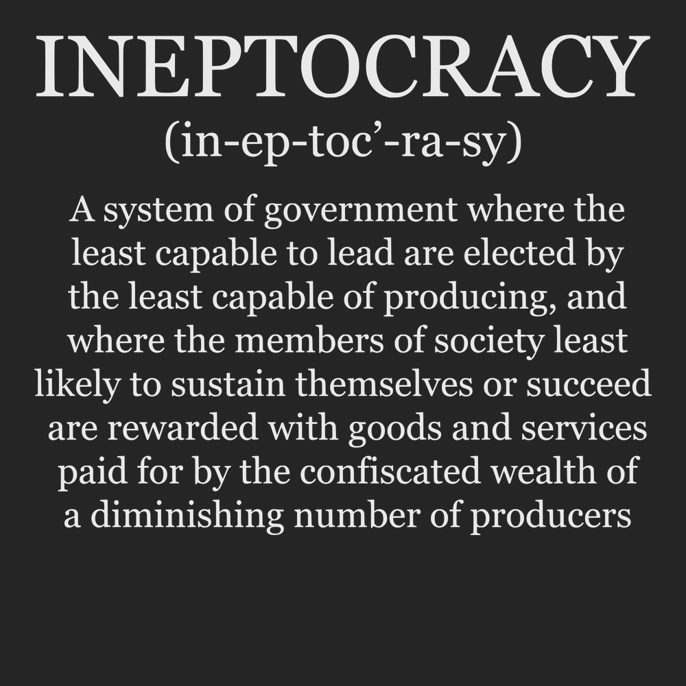 Ineptocracy T-Shirt BLACK