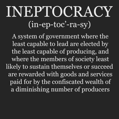 Ineptocracy T-Shirt BLACK