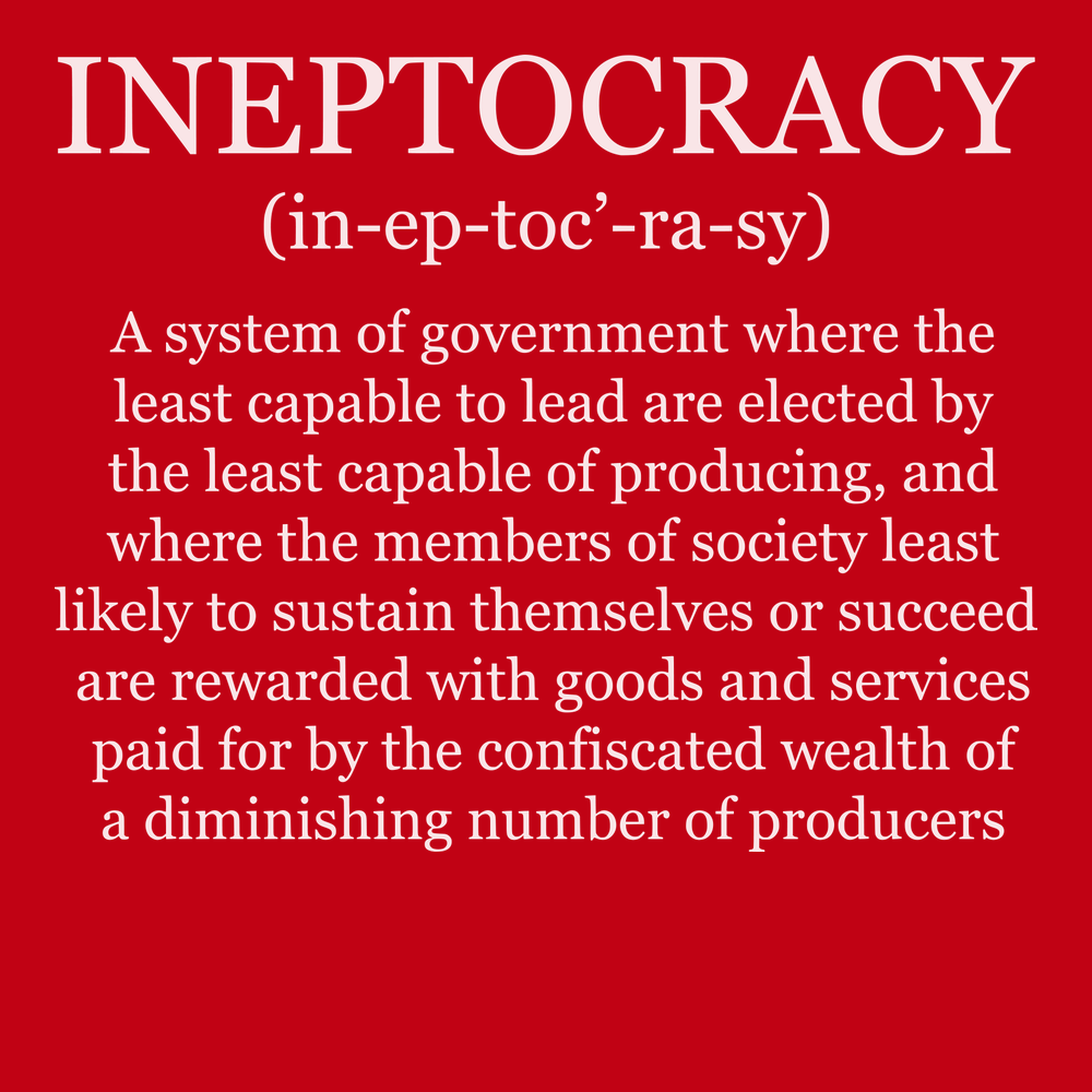 Ineptocracy T-Shirt RED
