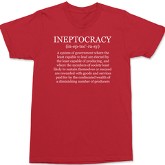 Ineptocracy T-Shirt RED