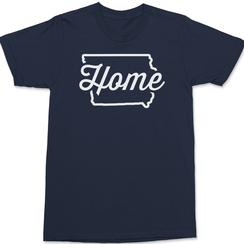 Iowa Home T-Shirt NAVY