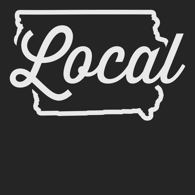 Iowa Local T-Shirt BLACK