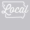 Iowa Local T-Shirt SILVER