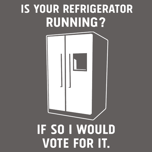 Is Your Refrigerator Running? T-Shirt - Textual Tees