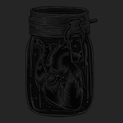 Jar of Heart T-Shirt BLACK