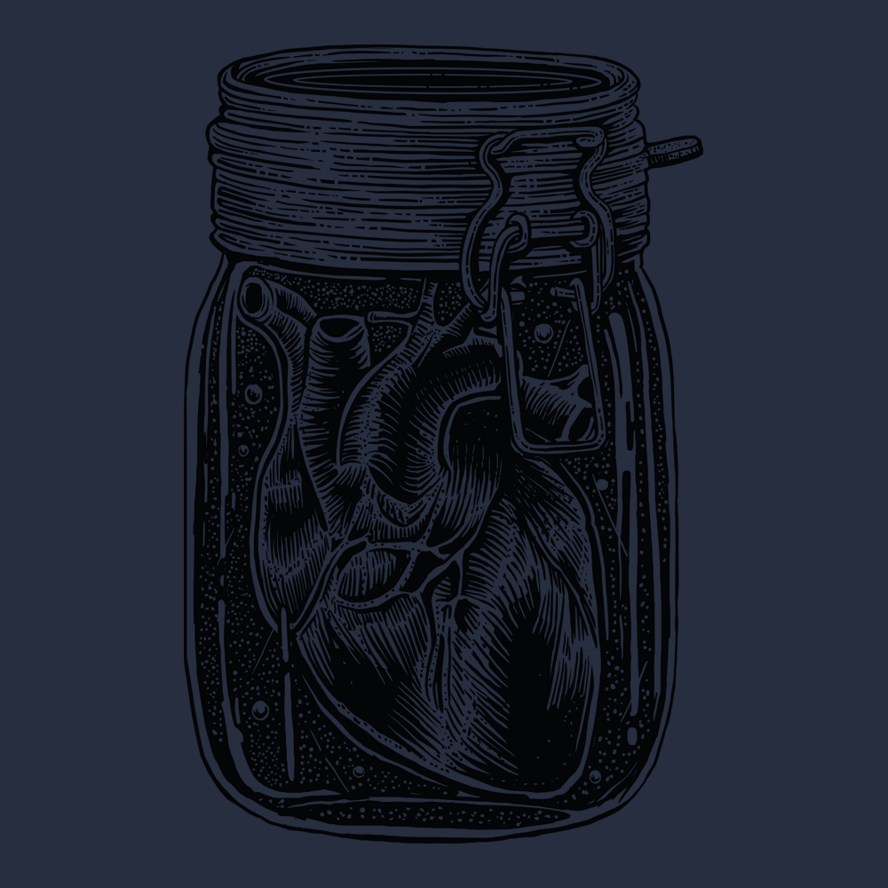 Jar of Heart T-Shirt NAVY
