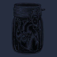 Jar of Heart T-Shirt NAVY