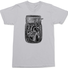 Jar of Heart T-Shirt SILVER