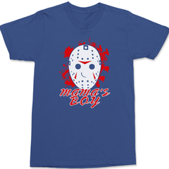 Jason Voorhees Mama's Boy T-Shirt BLUE