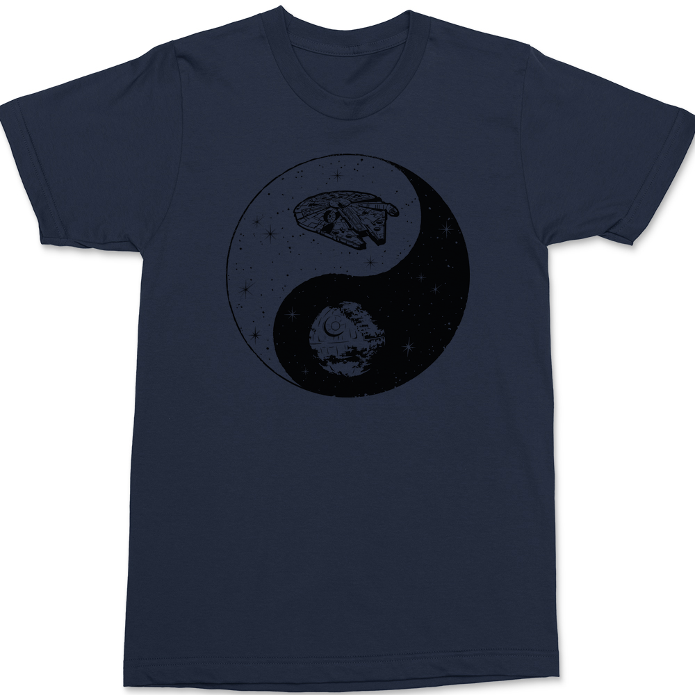 Jedi Sith Yin Yang T-Shirt Navy
