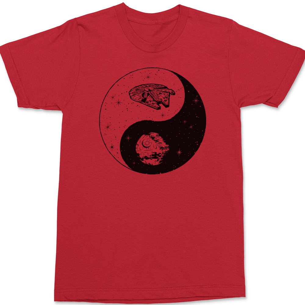 Jedi Sith Yin Yang T-Shirt RED